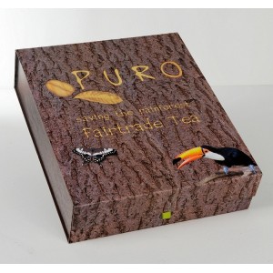 Puro luxurious presentation box for tea (empty)