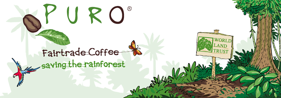 Puro Coffee, Saving the Rainforest