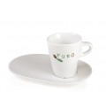 Promopack Puro coffee GROUND ORGANIC + cup & saucer 